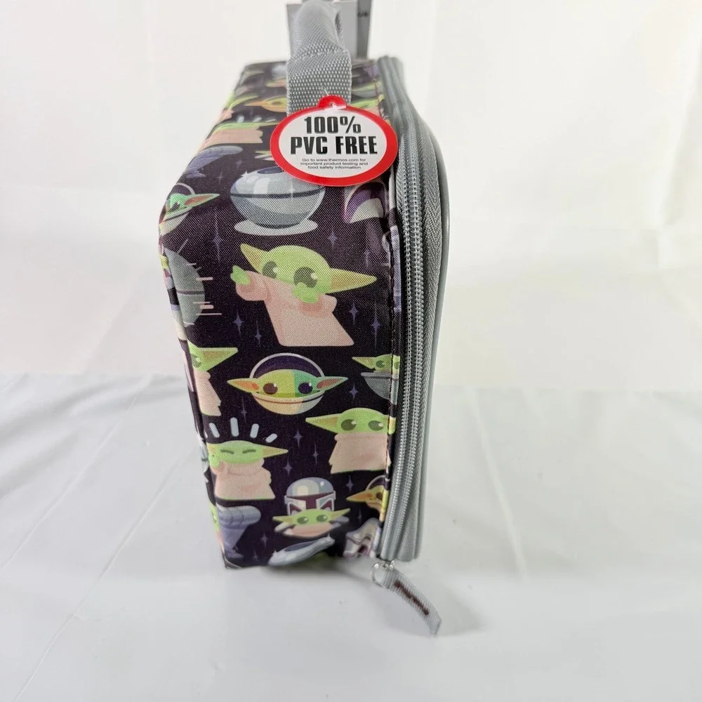 Thermos Kids Star Wars The Mandalorian Insulated Soft Lunch Box Kit New